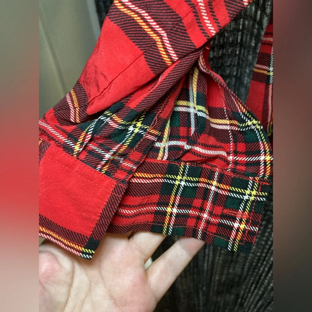 Pendleton Red and Green Plaid Shirt - Picture 4 of 11